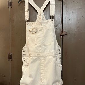 Free People Baggy Shortall in Natural Size Large